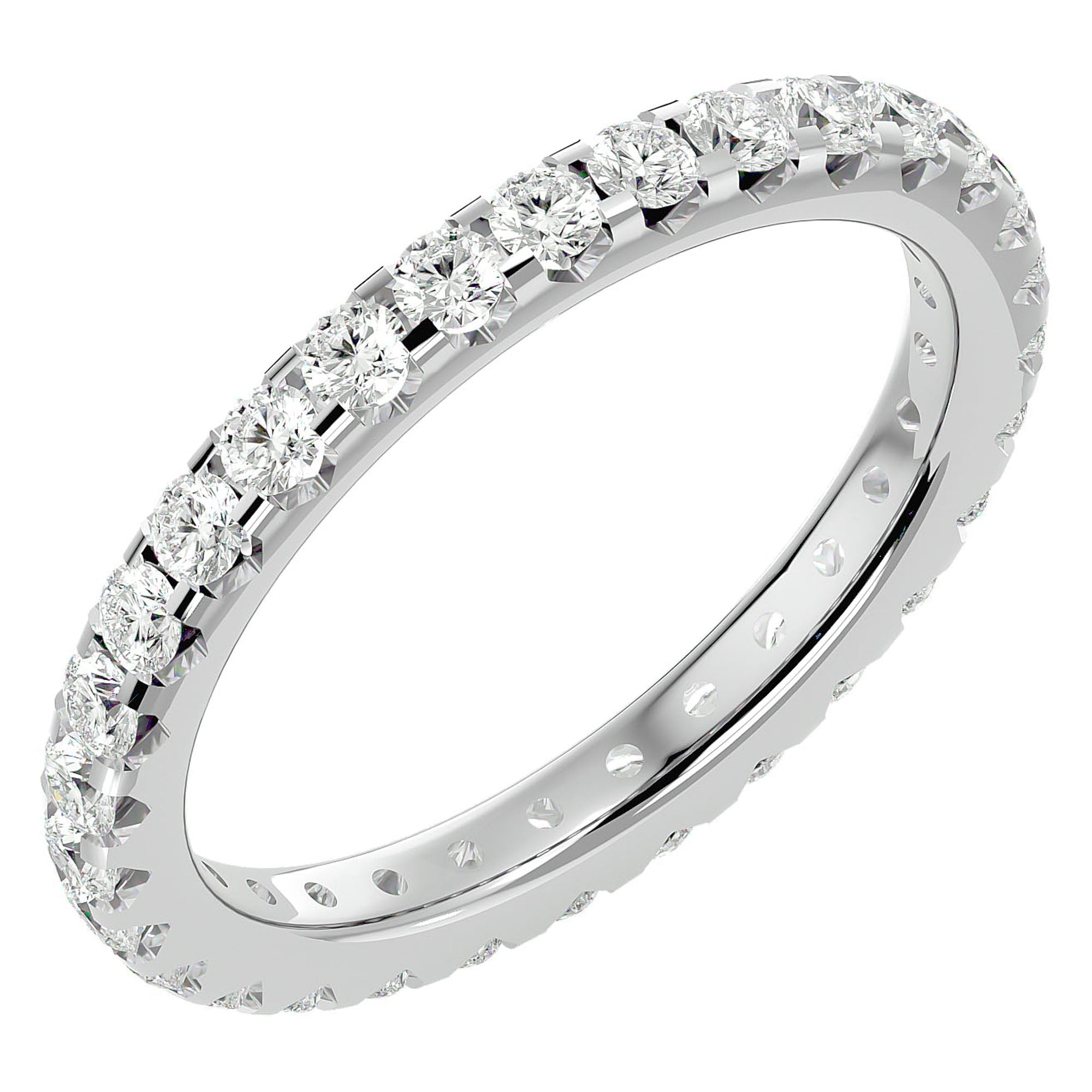 Inel Eternity cu Diamante Create în Laborator de 1.04 ct din Platina - Castelo.ro