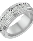 Inel Eternity Sofia din Aur 14k cu Diamante Create în Laborator de 1.03 ct din 14k Aur Alb - Castelo.ro
