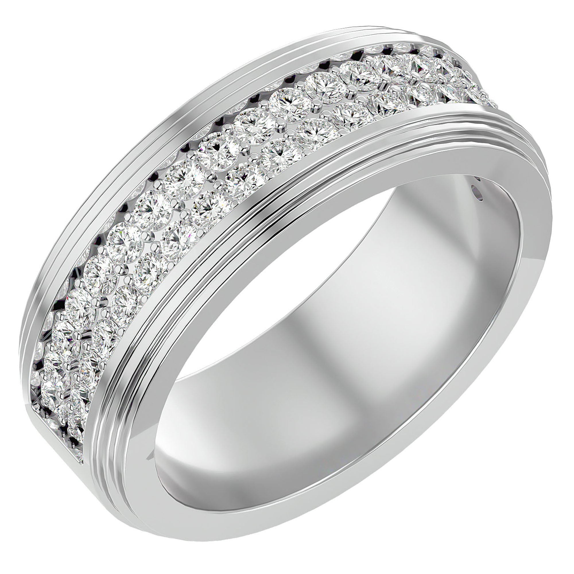 Inel Eternity Sofia cu Diamante Naturale de 1.03 ct din Platina - Castelo.ro