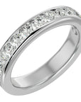 Inel Eternity din Aur 14k Cu Diamante Create în Laborator de 0.96 ct din 14k Aur Alb - Castelo.ro