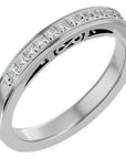 Verighetă cu Diamante Create în Laborator Eternity de 1.07 ct din Platina - Castelo.ro