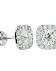 Cercei Stud Cu Diamante Create în Laborator de 2.06 ct din - Castelo.ro