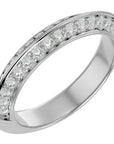 Inel Etern Dual cu Diamante Naturale de 1.02 ct din Platina - Castelo.ro