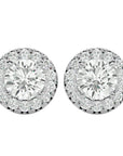 Cercei Delicați Aurora Cu Diamante Create în Laborator de 0.99 ct din - Castelo.ro
