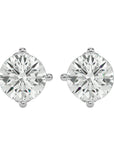 Cercei Stud Cu Diamante Naturale Tăietură Rotundă Briliantă de 1.05 ct din - Castelo.ro