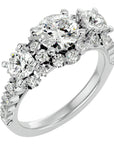 Inel de Logodnă Imperial cu Diamante Naturale de 2.04 ct din Platina - Castelo.ro
