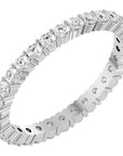 Inel Eternity cu Diamante Naturale de 0.90 ct din Platina - Castelo.ro