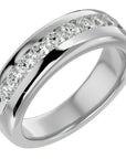 Verighetă Eternity cu Diamante Create în Laborator de 1.01 ct din Platina - Castelo.ro