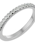 Inel Eternity din Aur 14k Cu Diamante Create în Laborator de 0.25 ct din 14k Aur Alb - Castelo.ro