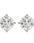 Cercei Stud Cu Diamante Create în Laborator Tăietură Rotundă Briliantă de 1.05 ct din - Castelo.ro