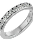 Verighetă cu Moissanite Eternity de 1.12 ct din Platina - Castelo.ro