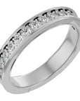 Inel Eternity Cu Diamante Create în Laborator de 0.49 ct din 18k Aur Alb - Castelo.ro