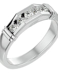 Inel Radiant cu Diamante Naturale de 0.51 ct din Platina - Castelo.ro