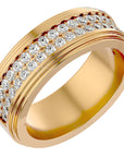 Inel Eternity Sofia din Aur 14k cu Diamante Naturale de 1.03 ct din 14k Aur Galben - Castelo.ro