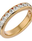 Inel Eternity din Aur 14k Cu Diamante Naturale de 0.96 ct din 14k Aur Galben - Castelo.ro