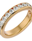 Inel Eternity din Aur 14k Cu Diamante Create în Laborator de 0.96 ct din 14k Aur Galben - Castelo.ro
