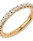 Inel Eternity cu Diamante Naturale de 1.04 ct din 18k Aur Galben - Castelo.ro