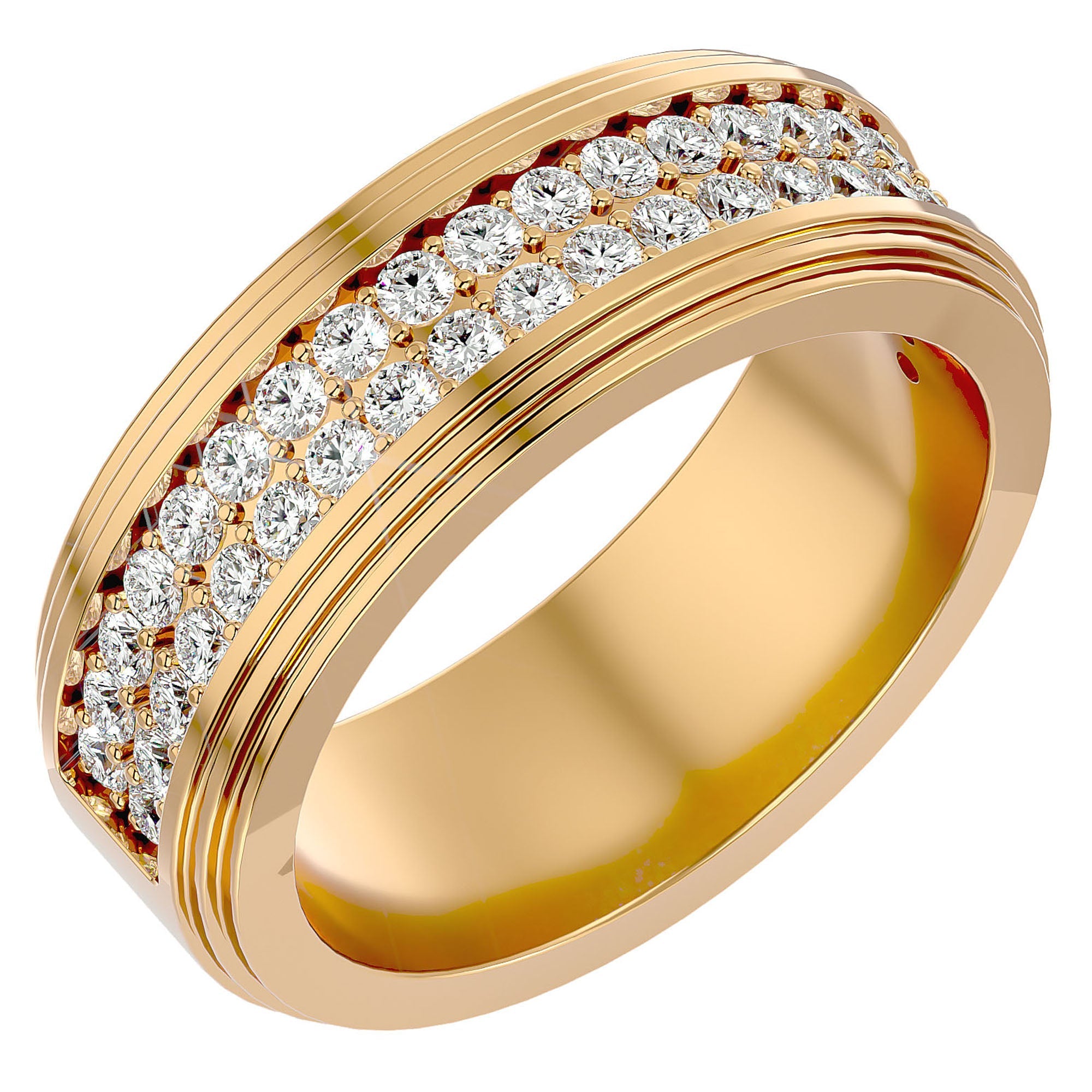 Inel Eternity Sofia din Aur 14k cu Diamante Create în Laborator de 1.03 ct din 14k Aur Galben - Castelo.ro