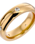 Verighetă Amélie din Aur 14k cu Diamante Create în Laborator de 0.46 ct din 14k Aur Galben - Castelo.ro