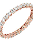Inel Eternitate Grandeur din Aur 14k cu Moissanite de 1.04 ct din 14k Aur Roz - Castelo.ro