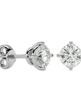 Cercei Stud Cu Diamante Naturale Tăietură Rotundă Briliantă de 1.05 ct din - Castelo.ro