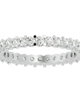 Inel Eternity cu Diamante Naturale de 1.12 ct din Platina - Castelo.ro