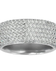 Inel Clasic Pavé cu Diamante Naturale de 1.93 ct din Platina - Castelo.ro
