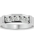 Inel Radiant cu Diamante Naturale de 0.51 ct din Platina - Castelo.ro