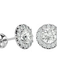 Cercei Delicați Aurora Cu Diamante Naturale de 0.99 ct din - Castelo.ro