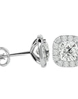 Cercei Stud Cu Diamante Create în Laborator de 2.06 ct din - Castelo.ro