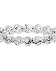 Inel Eternity cu Diamante Naturale de 2.01 ct din Platina - Castelo.ro