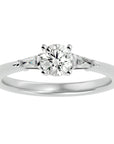 Inel de Logodnă Solitaire cu Diamant Creat în Laborator de 0.69 ct din Platina - Castelo.ro