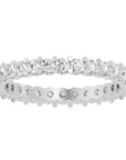 Inel Eternity cu Diamante Naturale de 1.20 ct din Platina - Castelo.ro