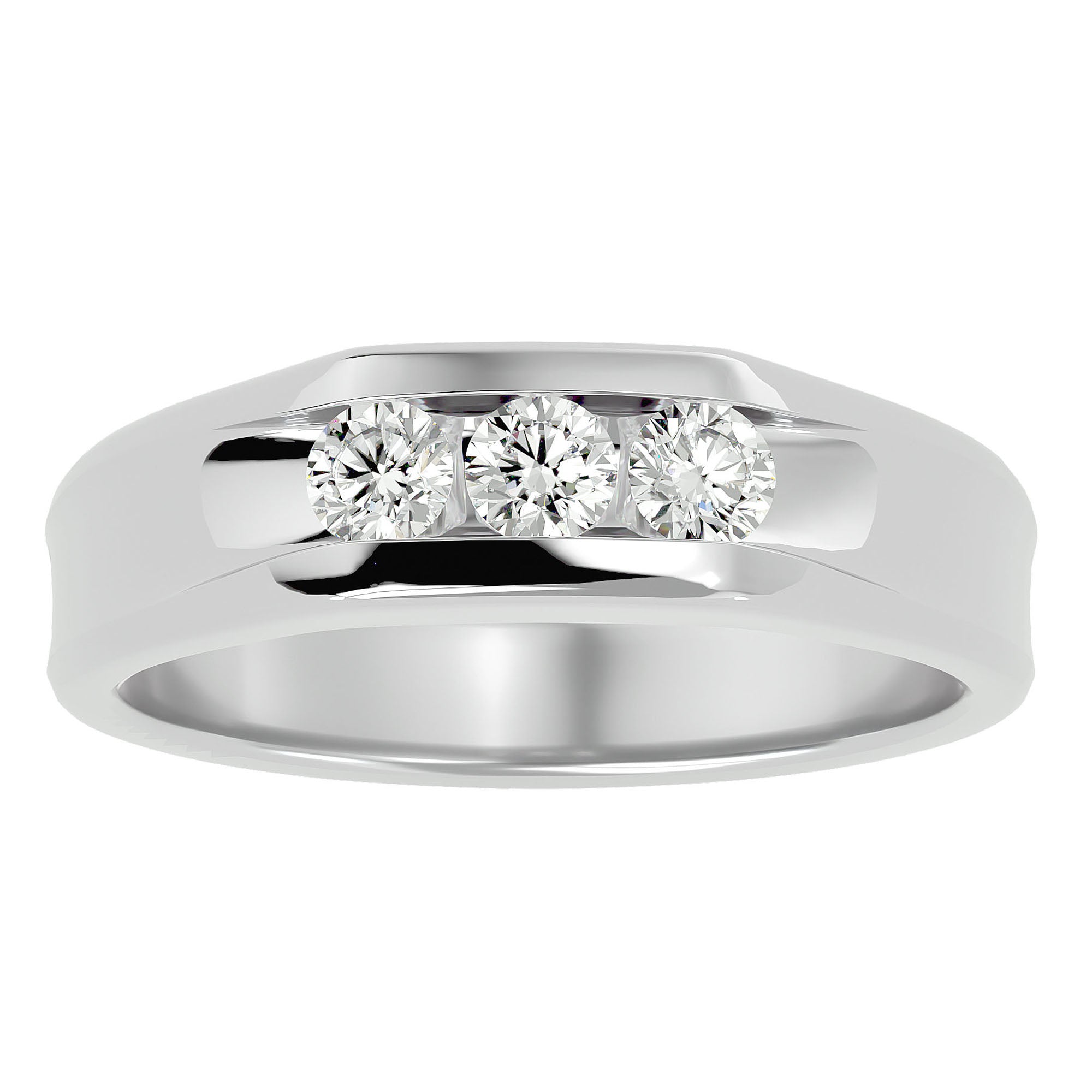 Inel Vintage cu Diamante Naturale de 0.52 ct din Platina - Castelo.ro