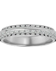 Inel Etern Dual cu Diamante Create în Laborator de 1.02 ct din Platina - Castelo.ro