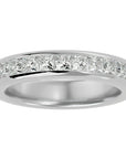 Verighetă cu Moissanite Eternity de 1.07 ct din Platina - Castelo.ro