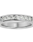 Inel Eternity din Aur 14k Cu Diamante Create în Laborator de 0.96 ct din 14k Aur Alb - Castelo.ro