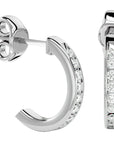 Cercei Hoop Regali cu Diamante Naturale de 0.54 ct din - Castelo.ro