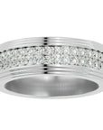 Inel Eternity Sofia din Aur 14k cu Diamante Naturale de 1.03 ct din 14k Aur Alb - Castelo.ro