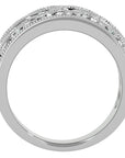 Inel Regal Vintage din Aur 14k cu Diamante Create în Laborator de 1.73 ct din 14k Aur Alb - Castelo.ro
