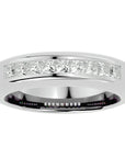 Verighetă din Aur 14k cu Diamante Naturale Eternity de 0.88 ct din 14k Aur Alb - Castelo.ro