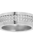 Inel Eternity Sofia din Aur 14k cu Diamante Create în Laborator de 1.03 ct din 14k Aur Alb - Castelo.ro