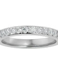 Inel Eternity Cu Moissanite de 0.40 ct din Platina - Castelo.ro