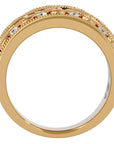 Inel Regal Vintage din Aur 14k cu Diamante Naturale de 1.73 ct din 14k Aur Galben - Castelo.ro