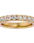 Inel Eternity din Aur 14k Cu Diamante Naturale De 0.99 ct din 14k Aur Galben - Castelo.ro