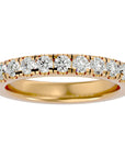 Verighetă cu Diamante Create în Laborator Eternity de 0.96 ct din 18k Aur Galben - Castelo.ro