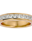 Verighetă cu Moissanite Eternity de 1.07 ct din Platina - Castelo.ro
