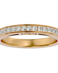 Verighetă cu Diamante Naturale Eternity de 0.32 ct din 18k Aur Galben - Castelo.ro