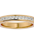 Verighetă cu Diamante Create în Laborator Eternity de 0.55 ct din 18k Aur Galben - Castelo.ro