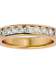 Inel Eternity din Aur 14k Cu Diamante Naturale de 0.96 ct din 14k Aur Galben - Castelo.ro
